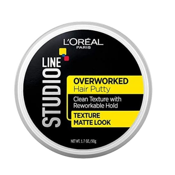 L'Oreal Hair 6 Pack Of Loreal Paris Studio Line Texture Overworked Hair Putty Styling Paste
